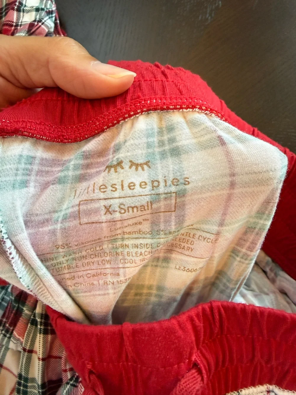 Little sleepies Kids Pajama Set (2) size 7/8, women’s set xs, and men’s L shirt